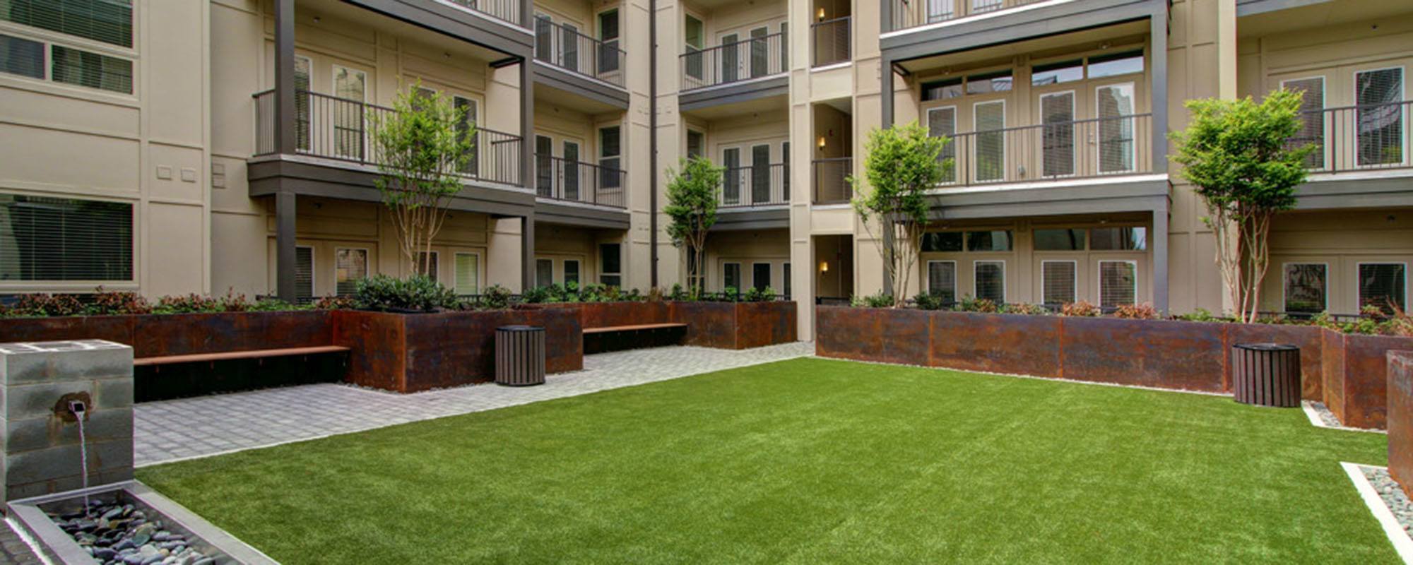Berkshire courtyard