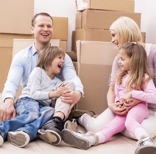 Couple moving and excited to have gotten supplies at Urban Self Storage