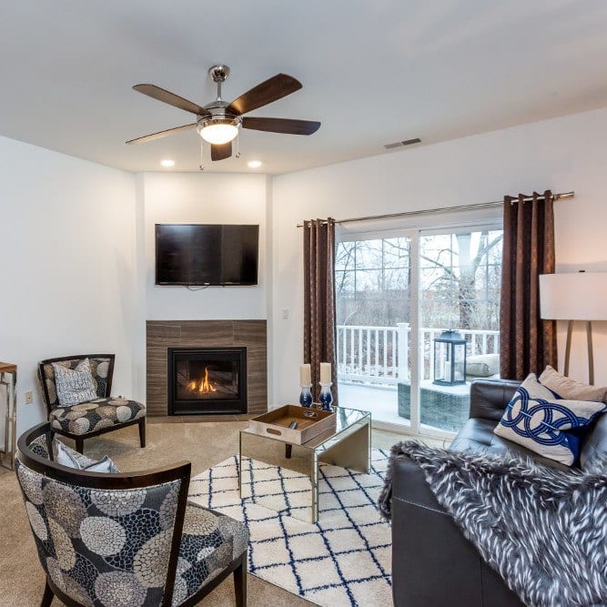 Check out floor plans offered at The Links at CenterPointe Townhomes