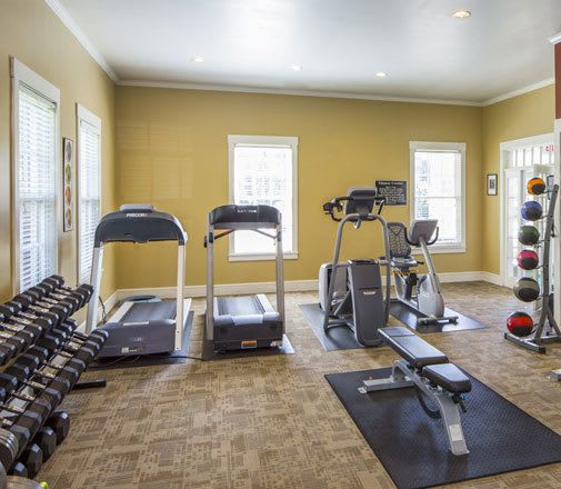 Get your sweat on at your Westerville, Ohio luxury apartment or town-home.