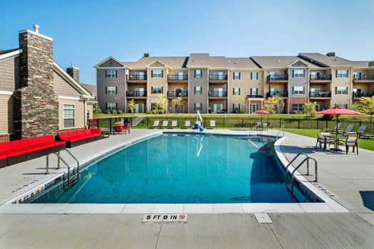 Get your swim on at your Cranberry Township, PA luxury apartment or town-home.