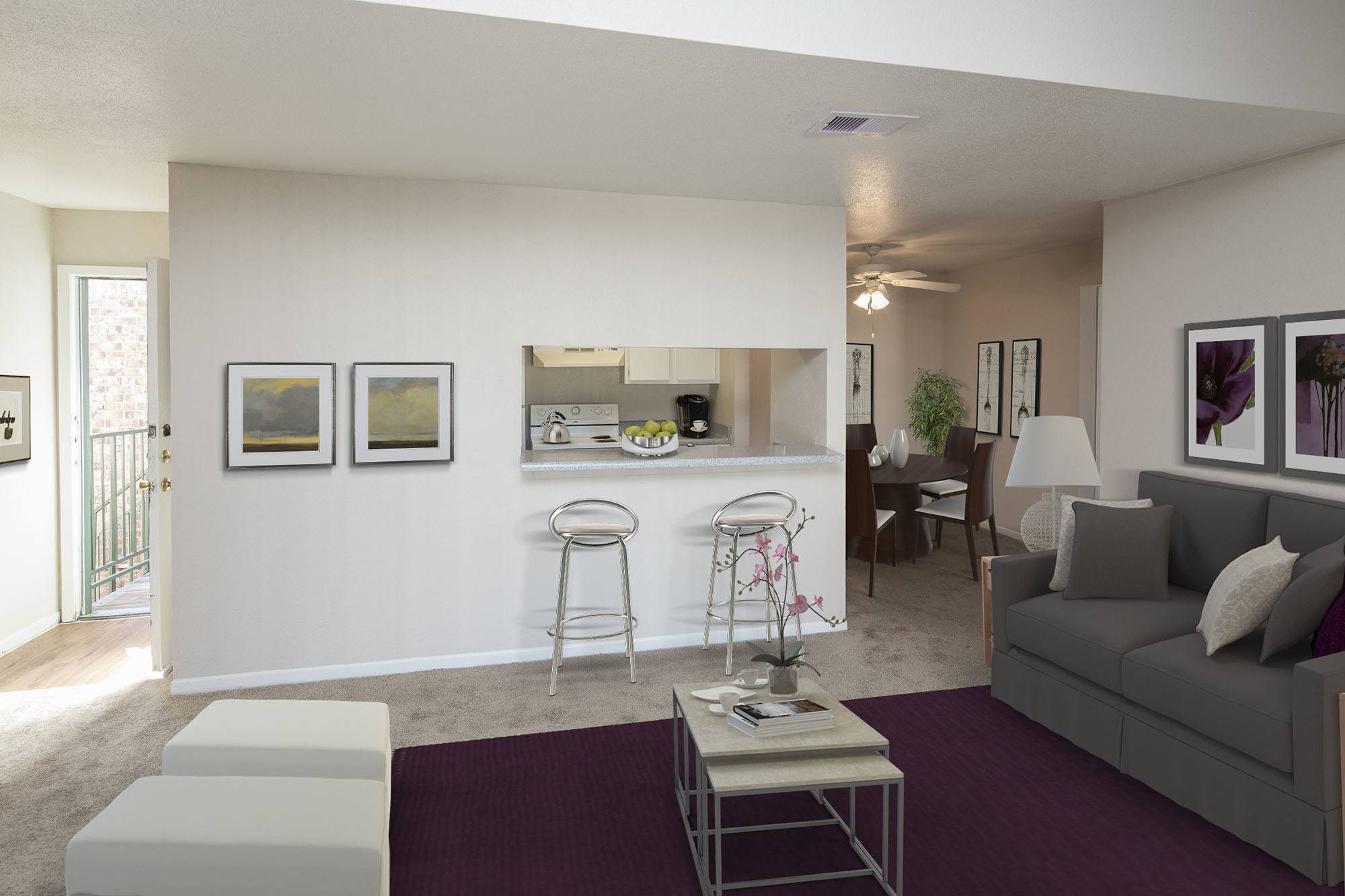 University Green apartments in Houston, TX