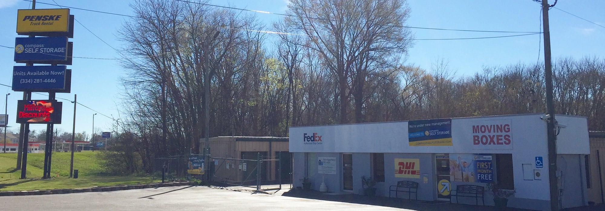 Self storage in Montgomery AL