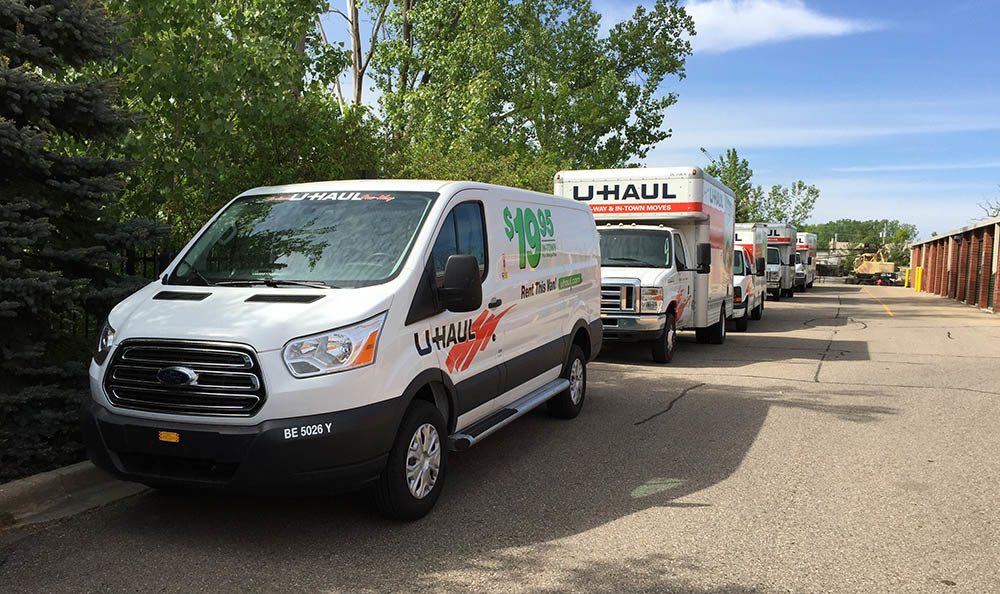 U haul rental at Compass Self Storage in Novi, MI