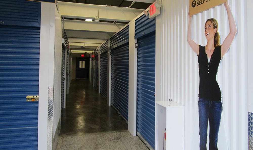 Clean Interior Storage Units at Compass Self Storage in Shaker Heights, OH