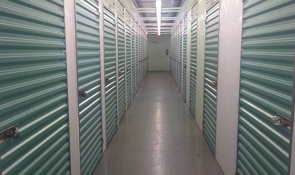 Clean Interior Storage Units at Compass Self Storage in Florida City