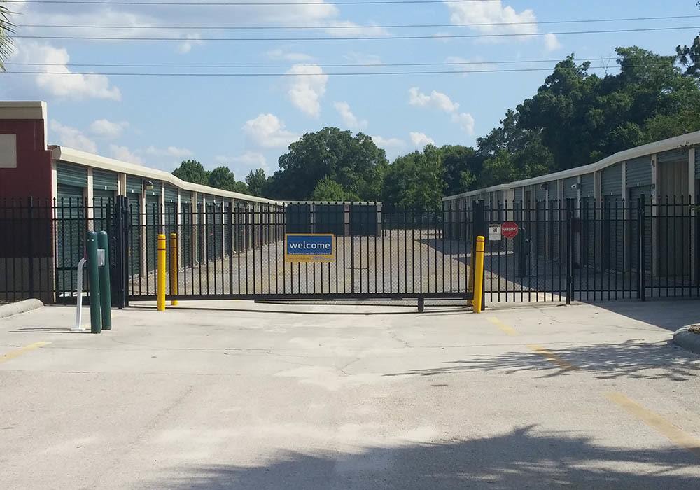 Secure Gate  at Compass Self Storage in Orlando, FL