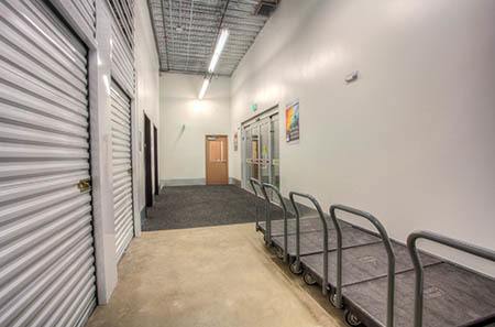 Moving truck and driver at Jersey City self storage