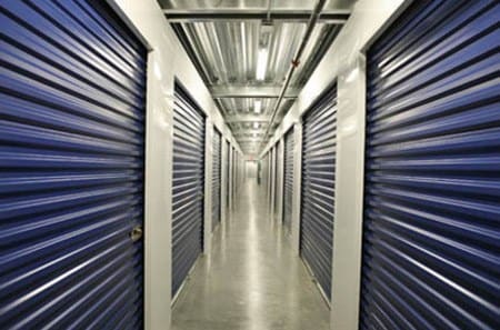 Moving truck and driver at Carlsbad self storage