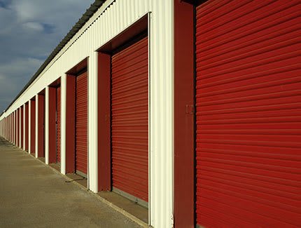 Secure self storage unit doors in Queen Creek