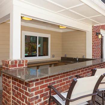 Pool bar at our Atlanta apartments