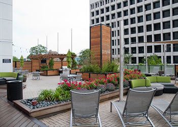 Garden at our Atlanta apartments
