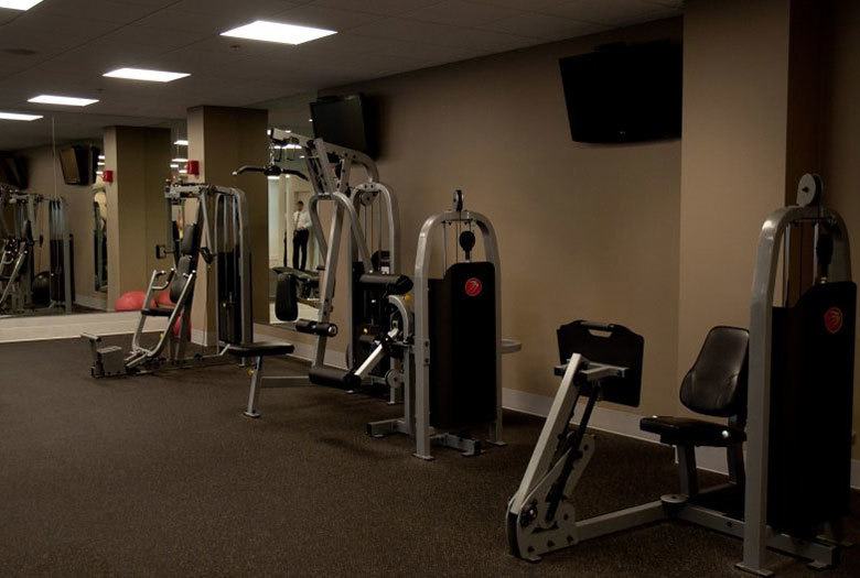 The fitness center at our Atlanta apartments