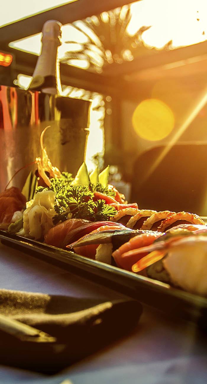 Enjoy plenty of fine dining options near The Edge in Richmond
