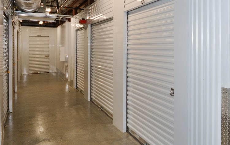 Climate controlled storage at Space Shop Self Storage in Atlanta