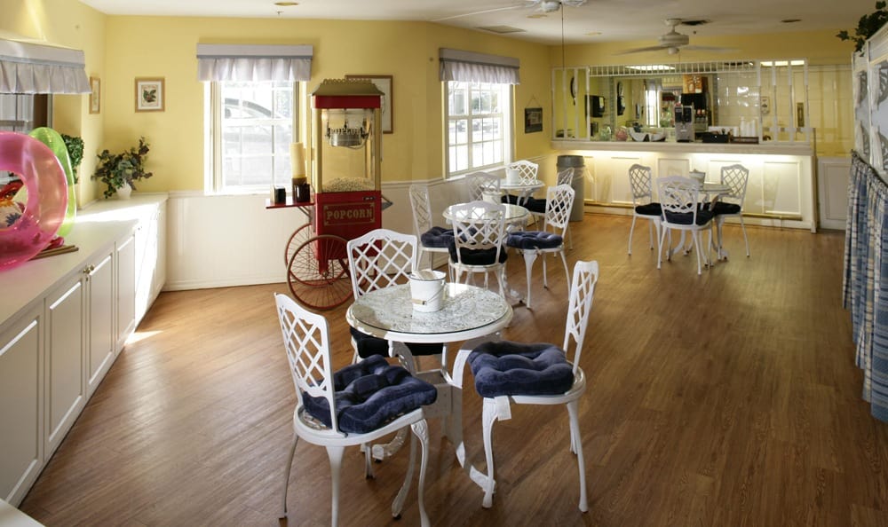 Cafe at our senior living facility in Palm Harbor