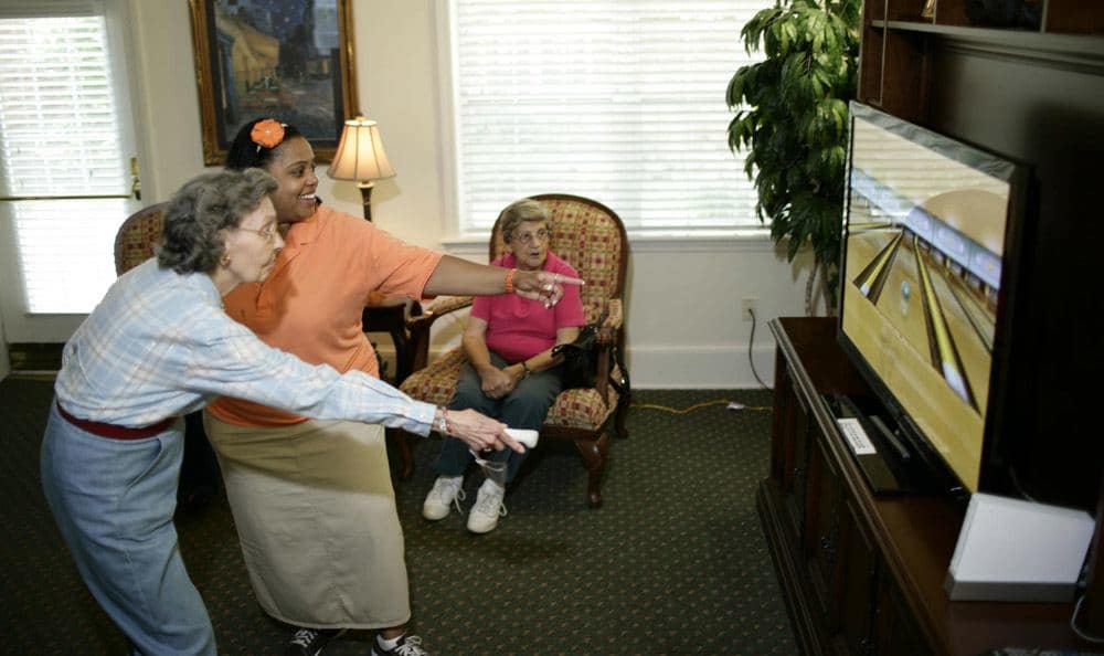 Our Columbia senior living facility has fun areas to spend time with your friends and family