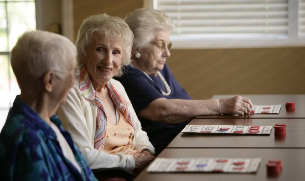 Enjoy exciting games at our senior living facility in Venice