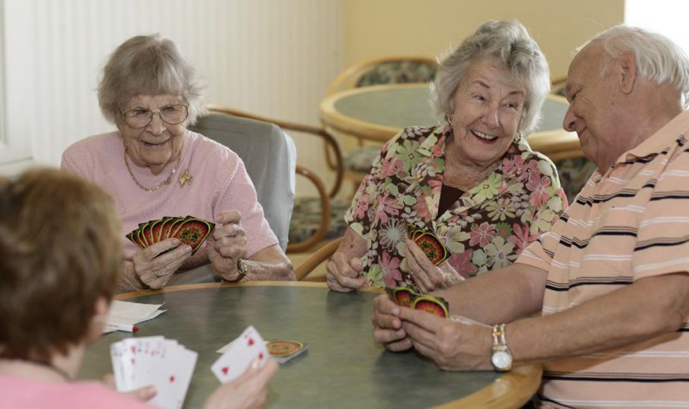 Enjoy a variety of fun activities our senior living facility bedroom in Naples