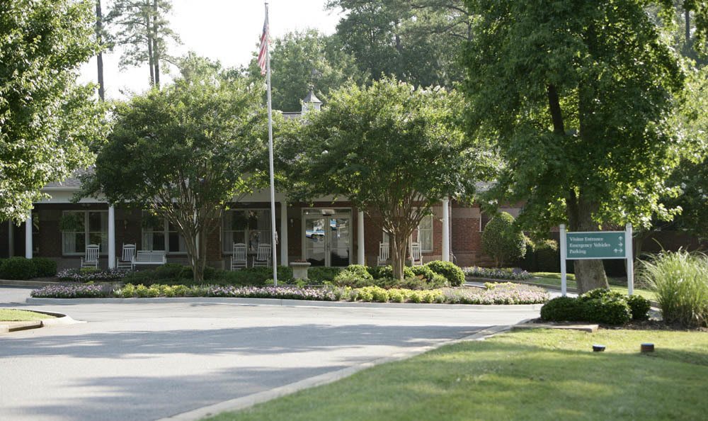 Entrance of our senior living facility in Rock Hill