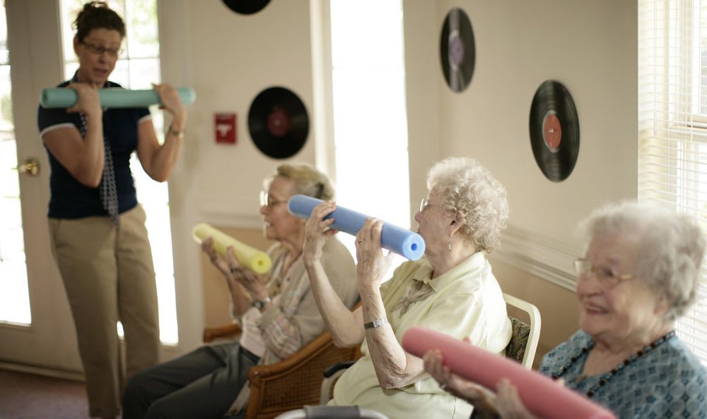 Our Rock Hill senior living facility has fun activities to do to better your health