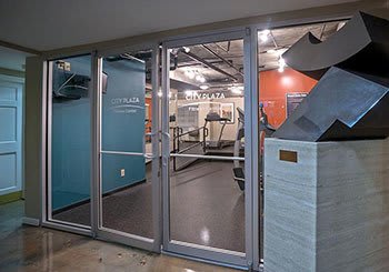 Fitness center at City Plaza