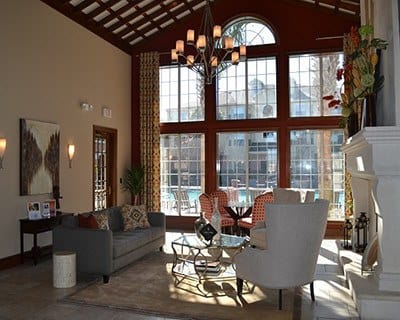 The Southwind at Silverlake Apartments clubhouse is a great place to meet your new neighbors