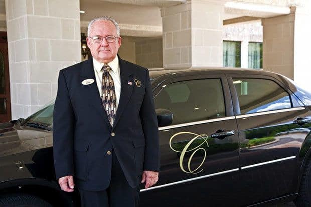 Chauffeured transportation for senior living residents in Keller