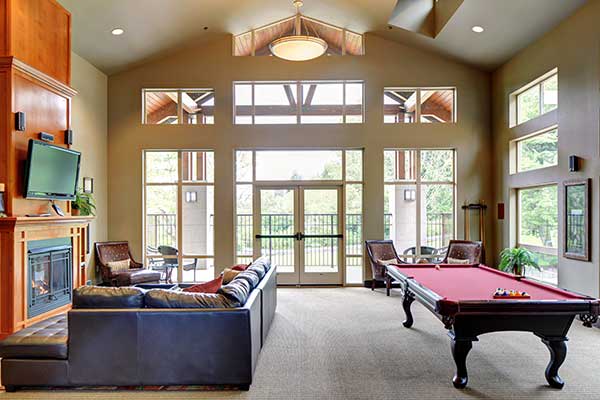 Clubhouse at Echo Lake Apartments