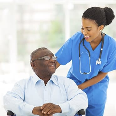Services and amenities at Rambling Oaks Courtyard Extensive Care Community
