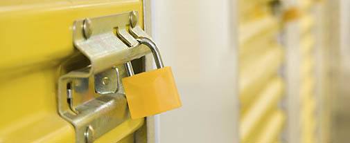 secure storage at self storage in North Hills california