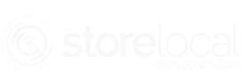 Storelocal logo on the Golden State Storage website.
