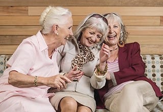 Active senior friends in Melbourne
