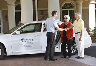 Senior living transportation in Fort Myers.