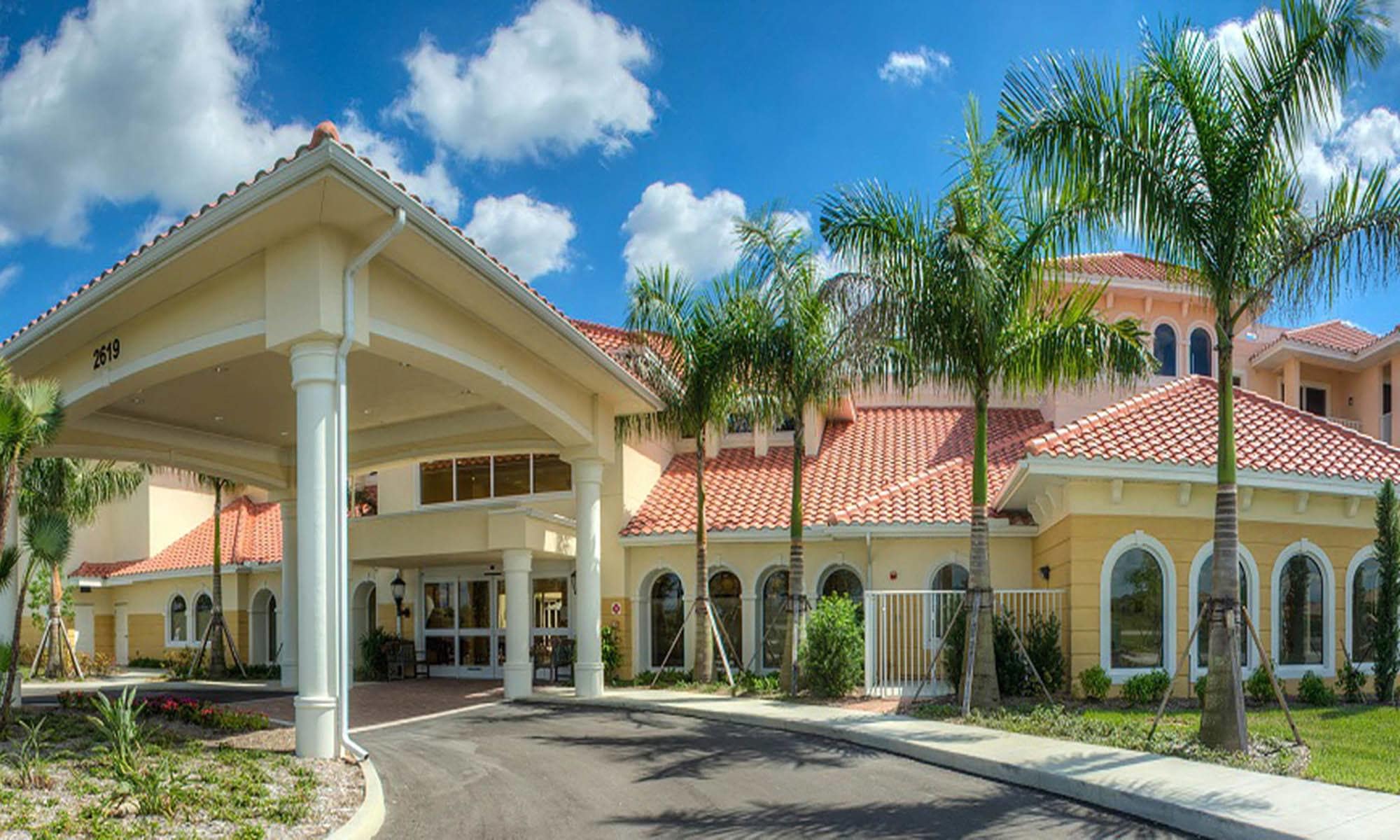 Fort Myers senior living has a wonderful club house