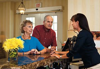 The concierge service for our Bradenton senior living residents anticipates every need