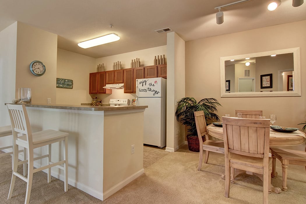 Spacious floor plans at The Retreat at PCB