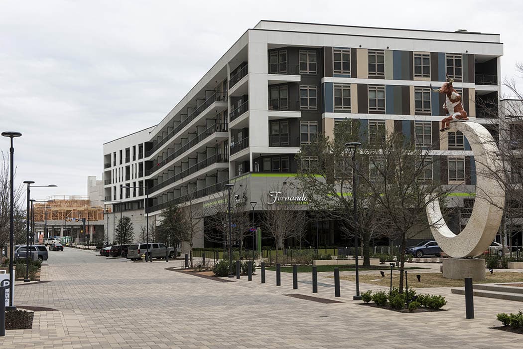 Downtown Richardson near Anthem Cityline