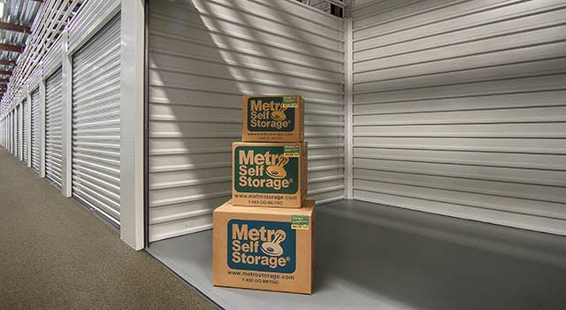 Climate controlled units at Metro Self Storage in Plainview, TX