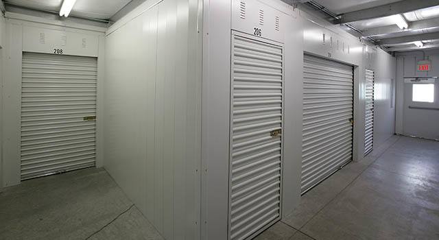 Climate controlled units at Metro Self Storage in Beach Park, IL