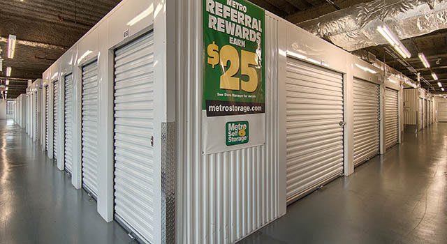 Climate controlled units at Metro Self Storage in Chicago, IL