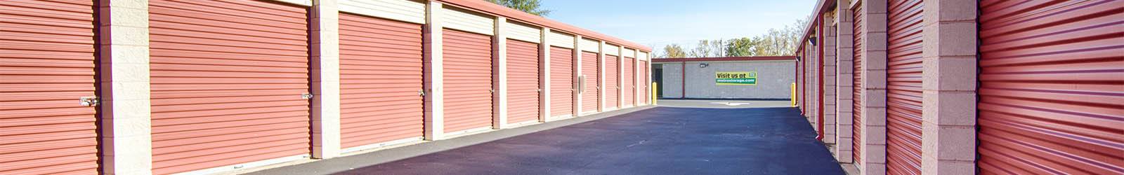Self storage unit sizes and prices offered in Douglasville