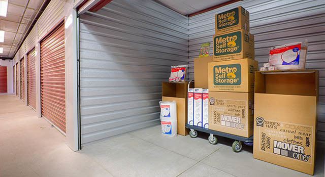 Climate controlled units at Metro Self Storage in North Wales, PA