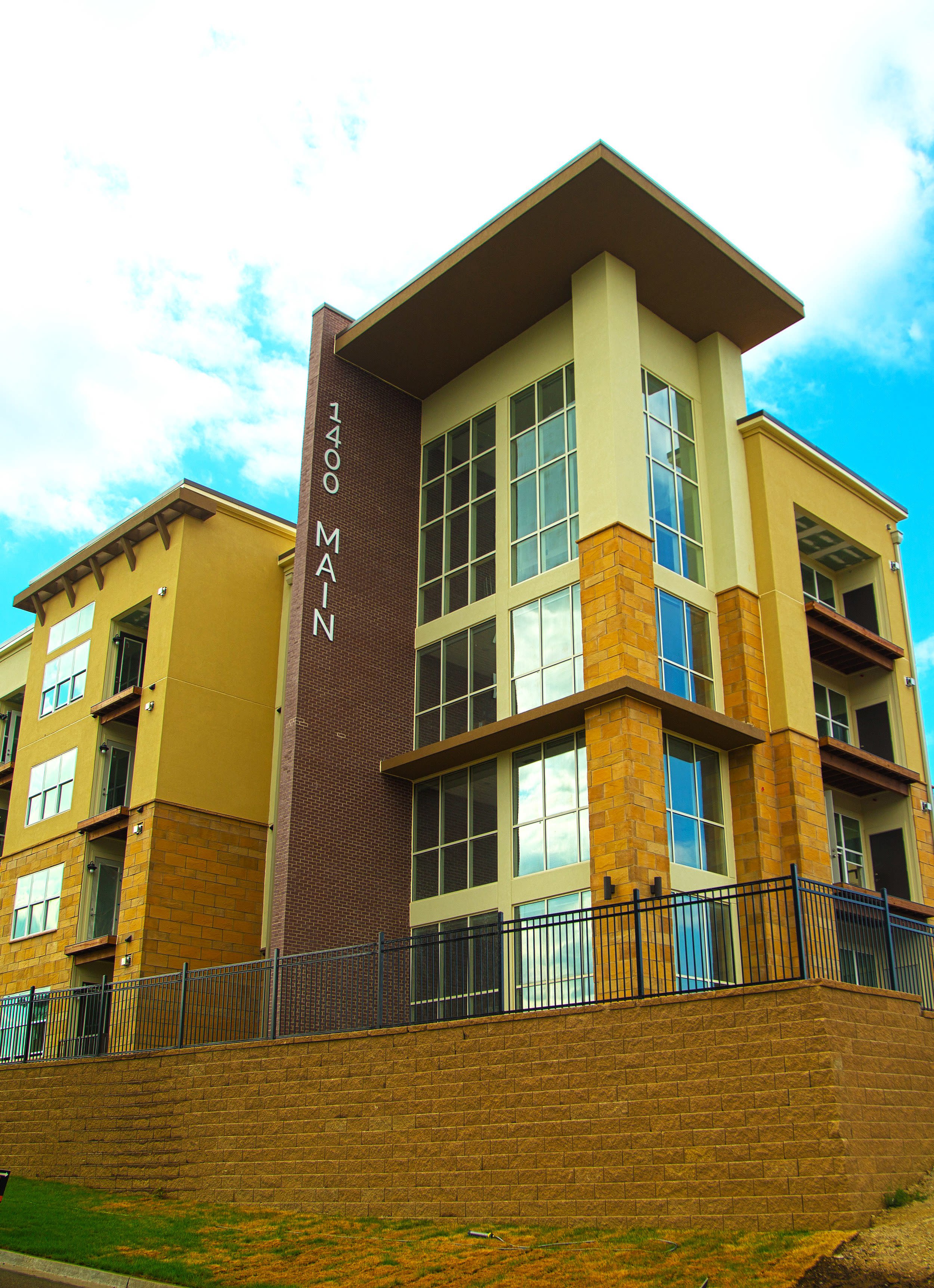 Canonsburg apartments for rent have a clean exterior building