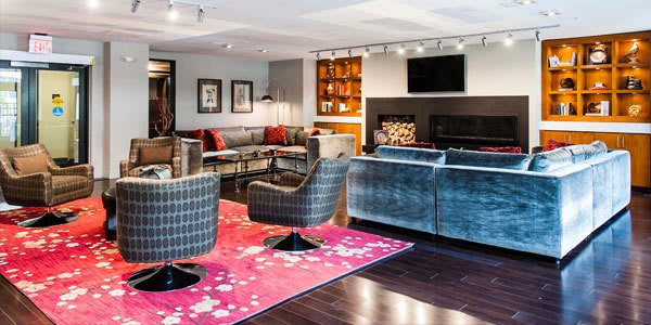 The Courts At Spring Mill Station has luxury amenities