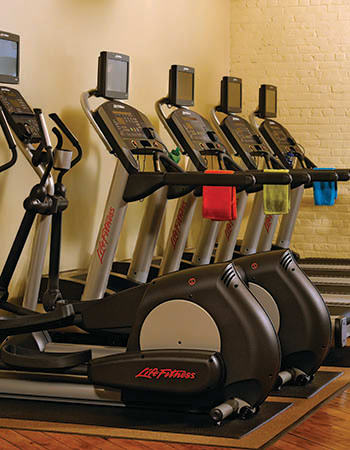 Burn off some calories and reduce your stress level at our fully equipped gym at The Courts At Spring Mill Station.