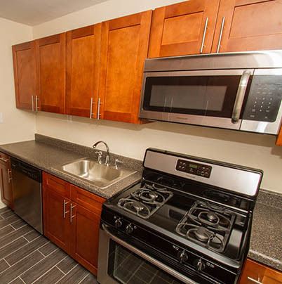 View of kitchen at Highland Montgomery