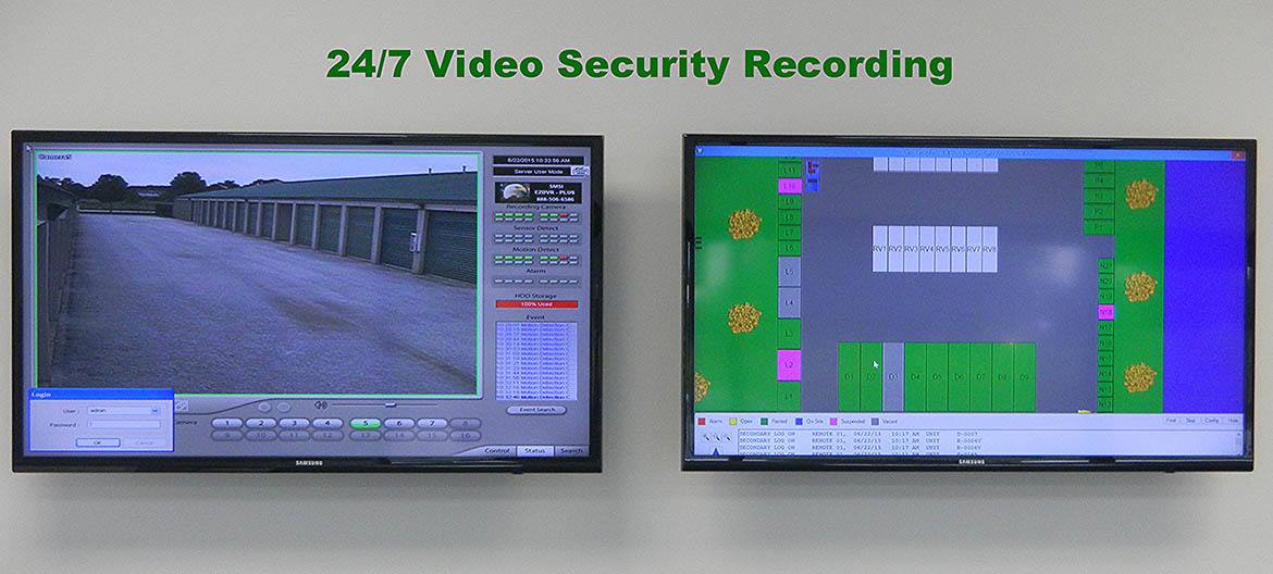 Safe and secure at Global Self Storage