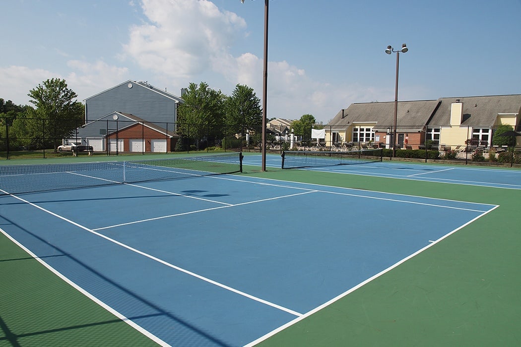 Tennis courts at Waterford Place