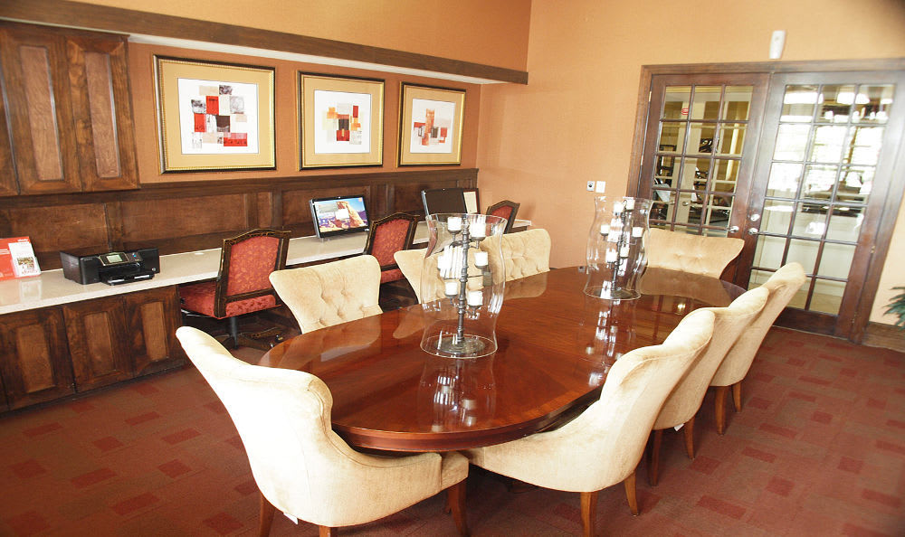 Meeting room at Madison on the Meadow